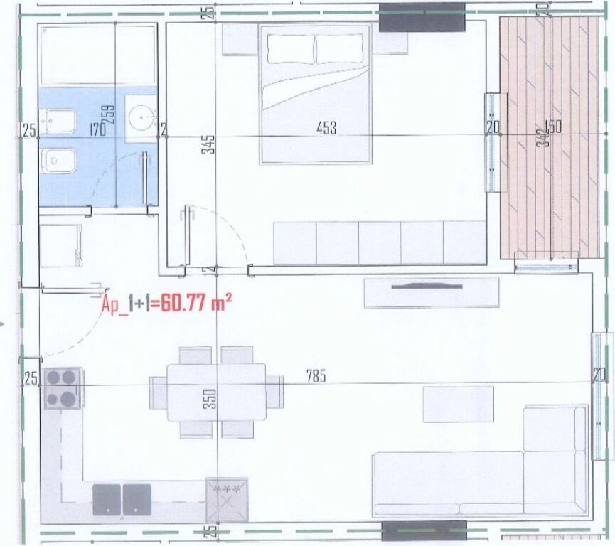 APPARTAMENTO 1+1 ILYRIAN RESIDENCE,PASKUQAN