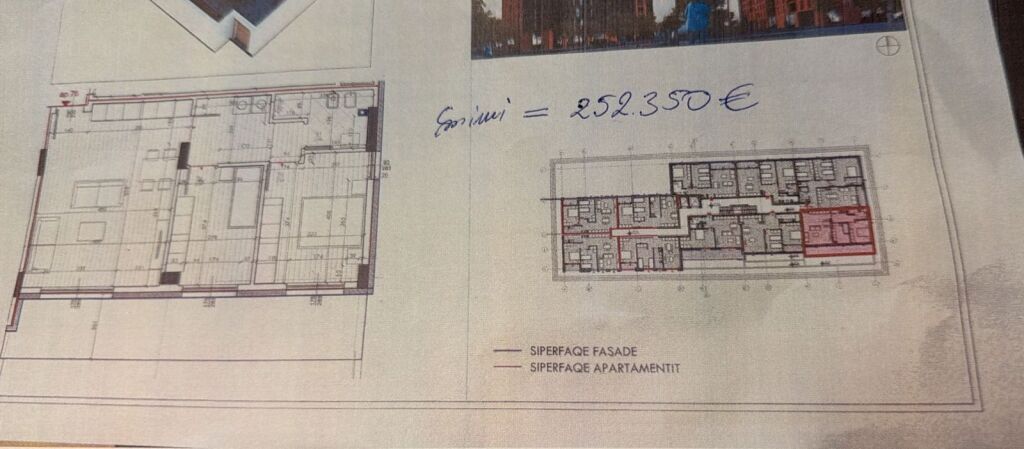 NË RRUGËN DON BOSKO APARTAMENT 2+1 PER SHITJE