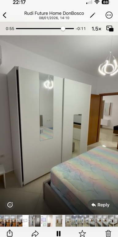 Rent, Apartment 2+1, Don Bosko, Tirane.