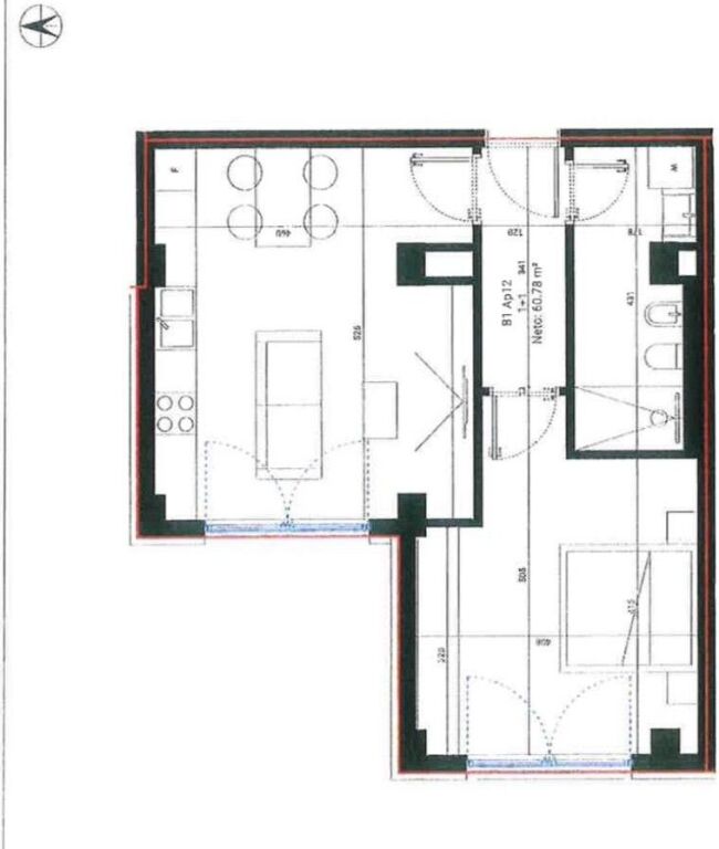 Apartament 1+1 per shitje ne Drimadhe  📍Square village