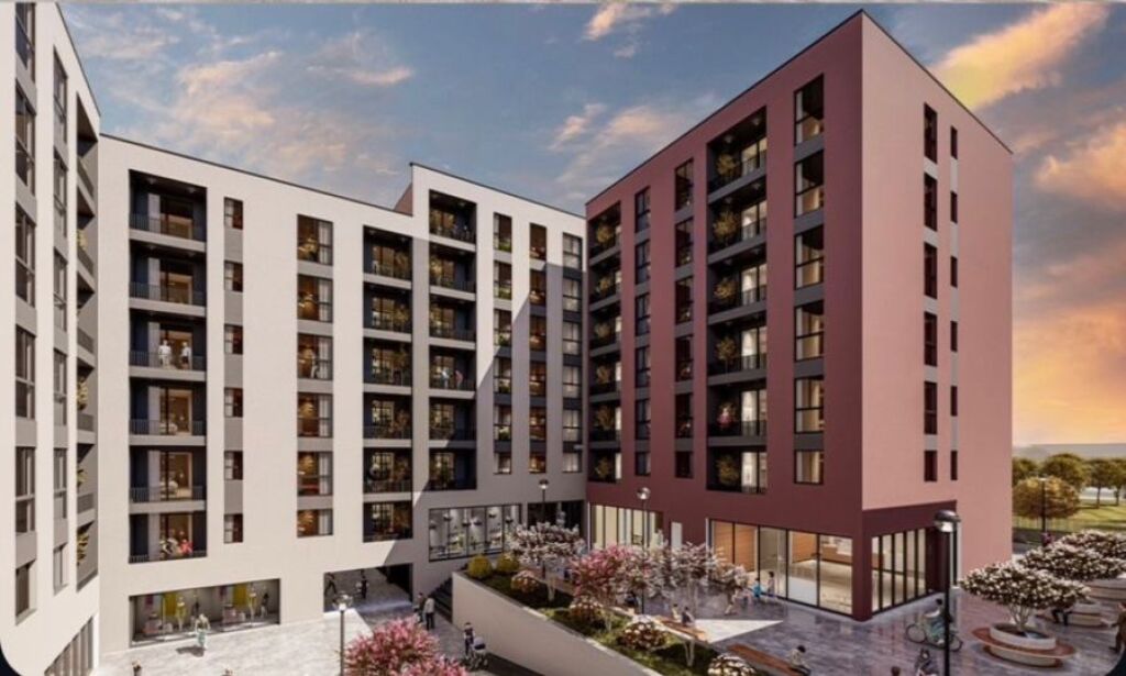 Appartamento 1+1 in vendita presso Residenza Apollo a Paskuqan.