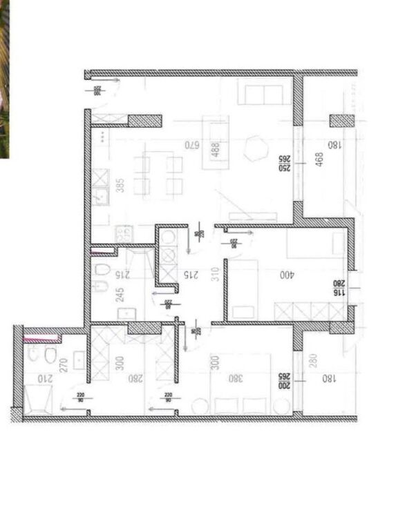 APARTAMENT NË SHITJE 2+1+2 TE Riverside Residence (Ish Parku)**