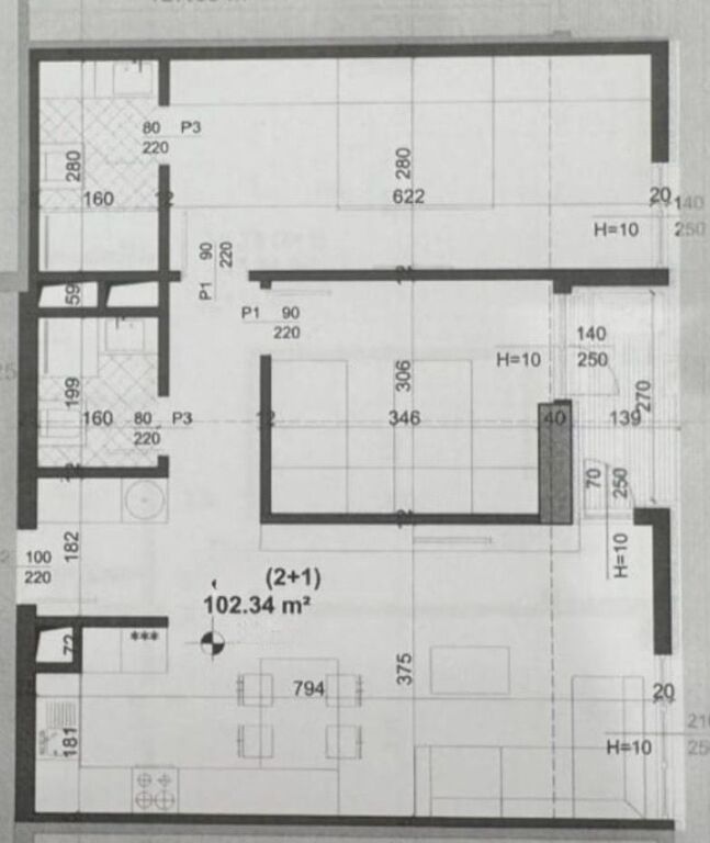 ✨Shitet Apartament 2+1 📍Meis Garden, Fusha e Aviacionit