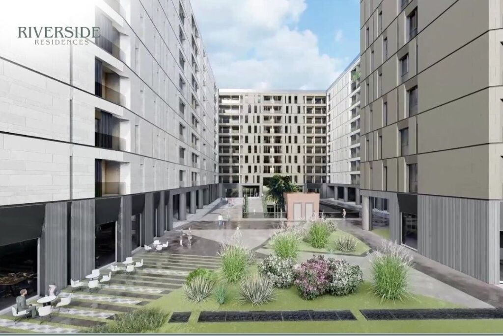 APARTAMENT NË SHITJE 2+1+2 TE Riverside Residence (Ish Parku)**