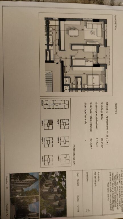 SHITET APARTAMENT 2+1 +2 - RR. 5 MAJI, TIRANE