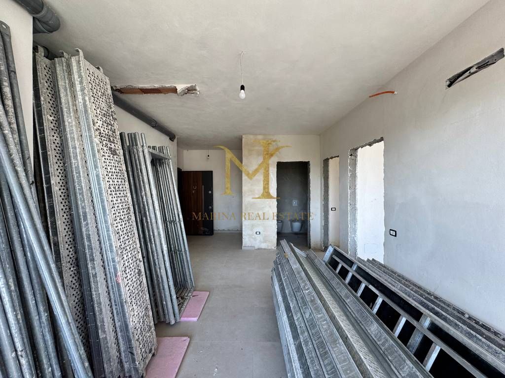 Appartamento in vendita nella zona di Golem, tipologia 2+1. Nuovo edificio, con vista mare