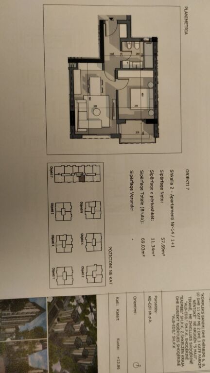APARTMENT 1+1 FOR SALE - 5 MAY STREET, TIRANA