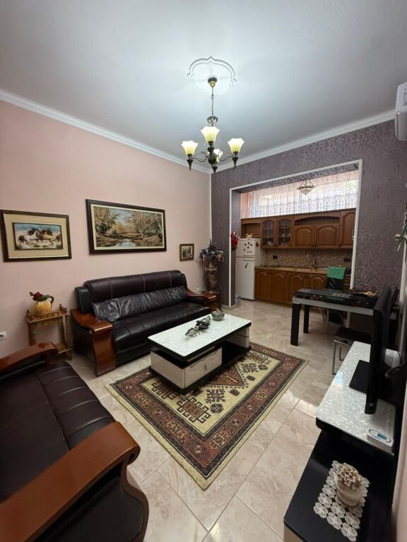 🏢Dinamo Stadium, near Miele Shop, a 2+1 furnished apartment is for rent, 70,000 Leke