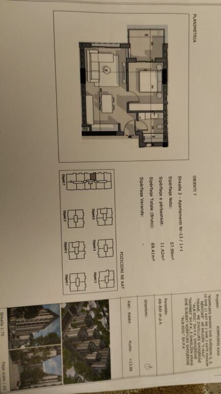 FOR SALE APARTMENT 1+1 - 5 MAY STREET, TIRANA