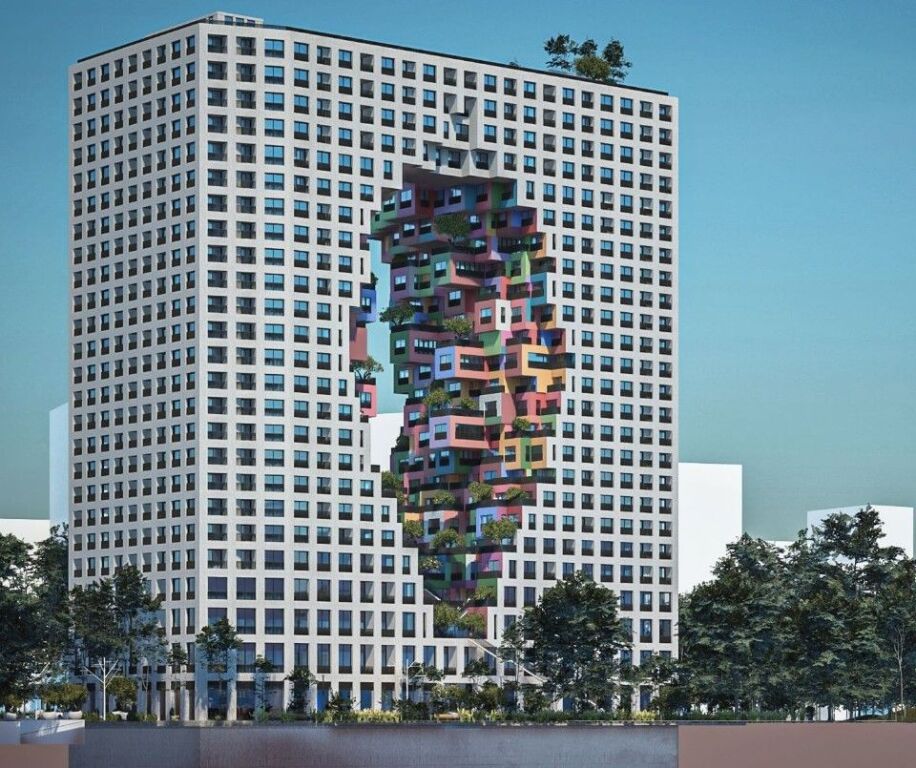 🏢Apartament 1+1 te Tirana Boulevard per Shitje☄️