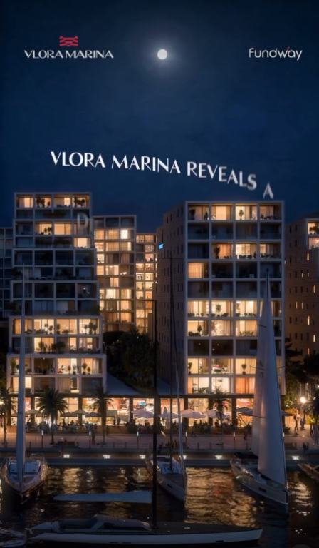This apartment in Vlora Marina represents an investment in one of the most elite projects on the Albanian coast.