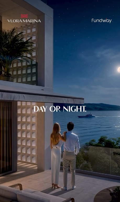 This apartment in Vlora Marina represents an investment in one of the most elite projects on the Albanian coast.