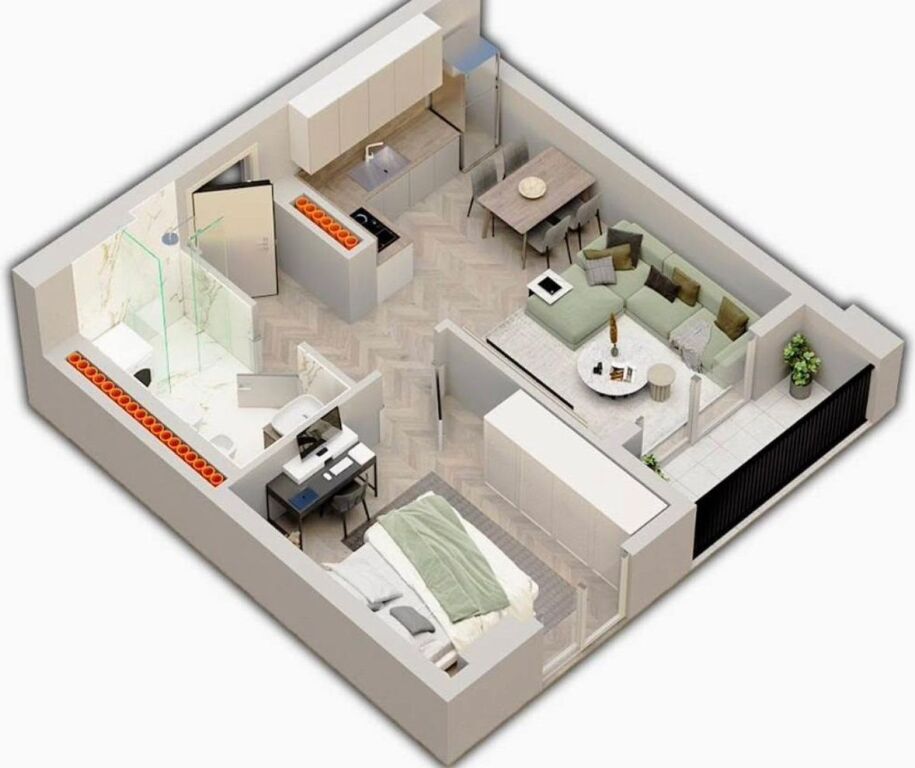 🏡 Shitet Apartament 1+1 te Univers City