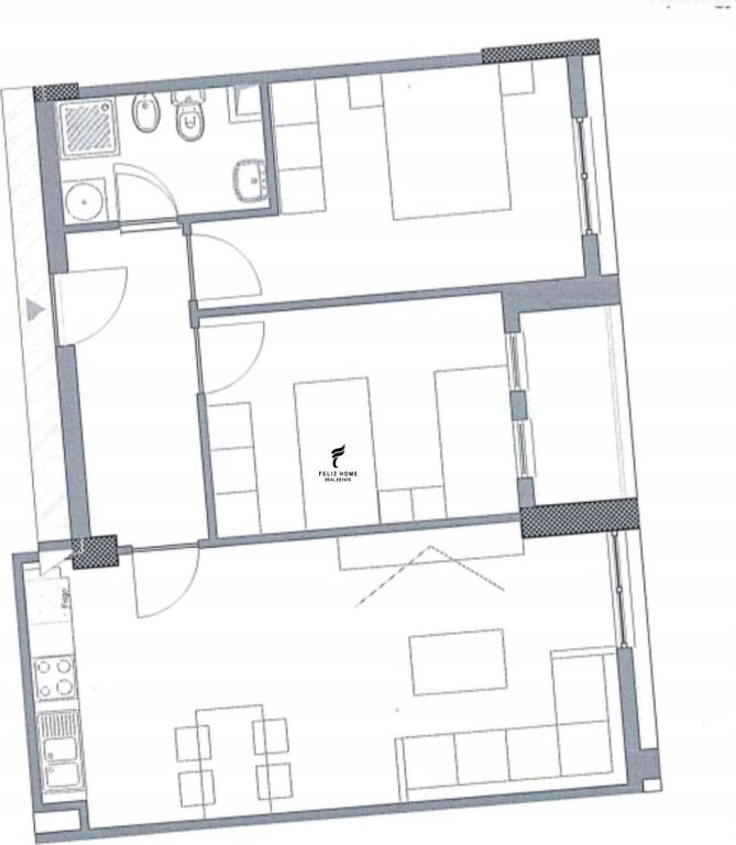 OFFICE FOR RENT 94M2 5 MAY 40,000 LEKE FH-72266