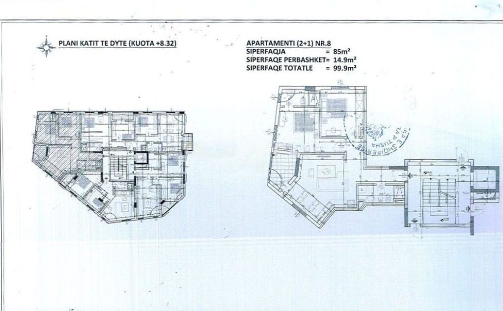 🏡 SHITET APARTAMENT 2+1, RRUGA MIHAL GRAMENO