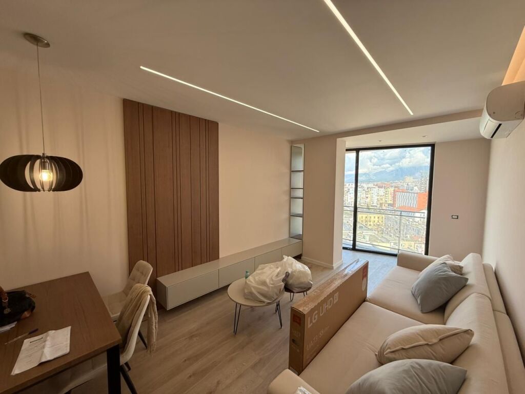 🏠Jepet me qera apartament 1+1 në Tiranë  📍 Vendndodhja: Rezidenca Golden Tower, Mine Peza💰 Çmimi: 800€ / muaj