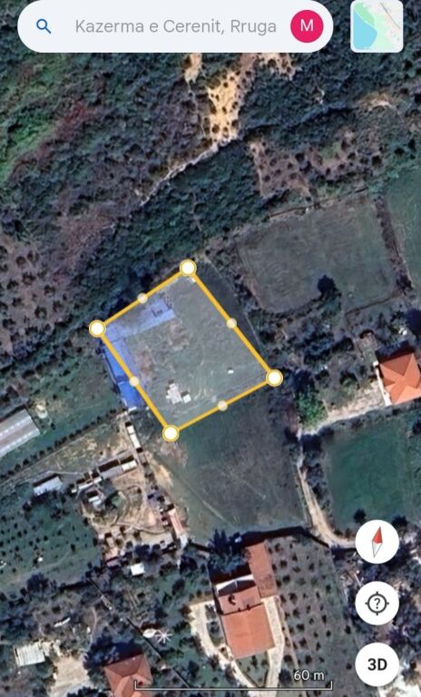 SHITET TOKE 3100 M2 - Kazerma e Cerenit, Tirane