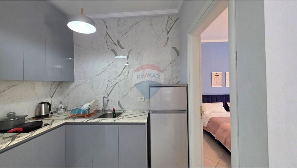 Super Opportunity Apartment 1+1 for sale in Uji i Ftohtë, near Tiku &amp; Mato, Vlorë
