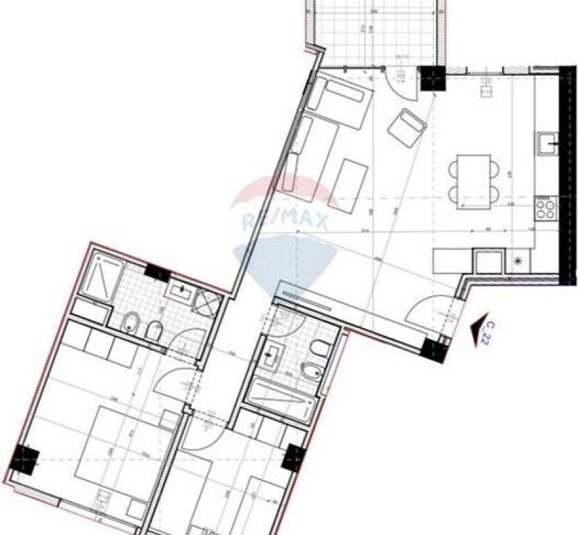 Appartamento 2+1 in vendita, Viale Kashar  ID: 530191058-285