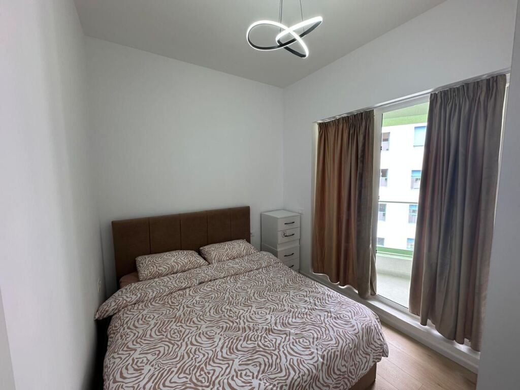 🏢In the Ali Demi area, Rezidenca Kadiu offers for rent a 1+1 apartment, newly furnished. 45,000Leke