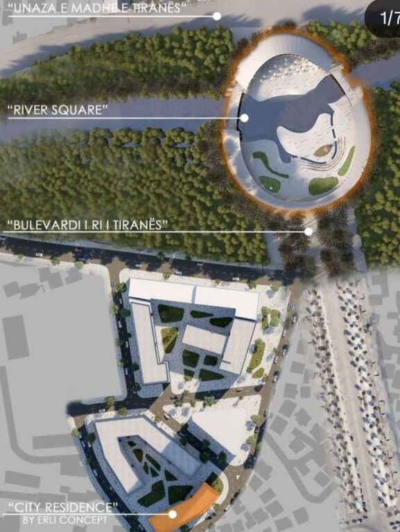 🌇Apartment 2+1 for Sale at New Boulevard, Tirana🔥
