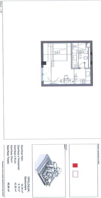 IN VENDITA: Monolocale📍Dhermi (SANTORINI -Square Village) |106,000€ - 41m² - Posizione Premium nel cuore di Dhermi, a 200m dal Mare