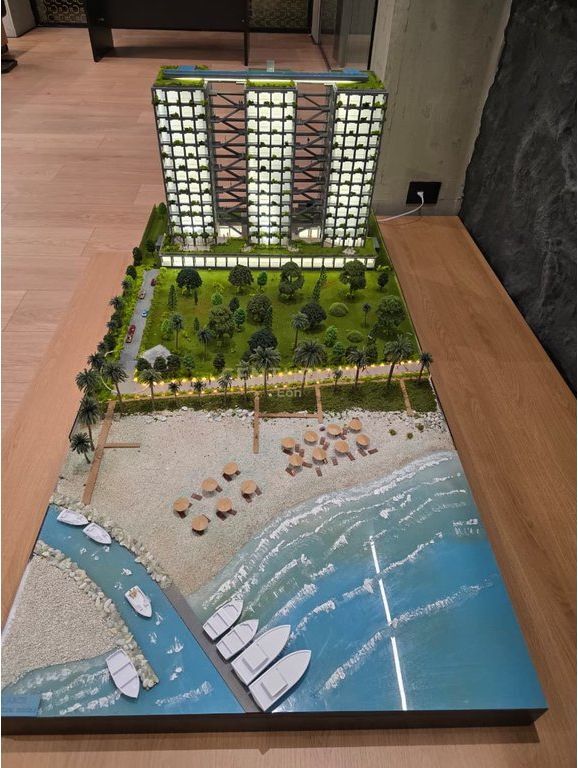 APPARTAMENTO 1+1 CON VISTA MARE NELLA RESIDENZA THREE GARDENS, QERRET !