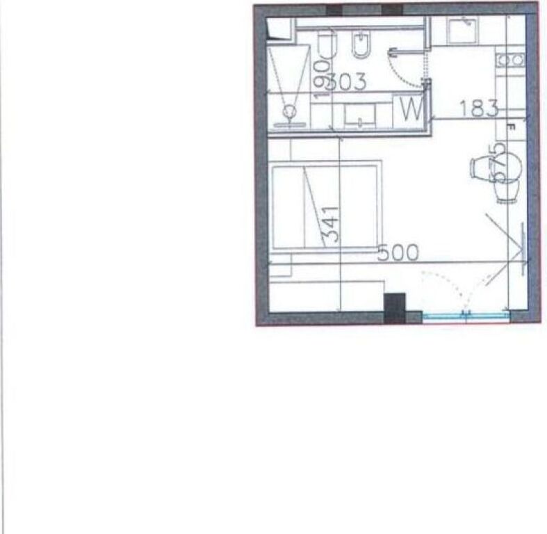 IN VENDITA: Monolocale📍Dhermi (SANTORINI -Square Village) |106,000€ - 41m² - Posizione Premium nel cuore di Dhermi, a 200m dal Mare