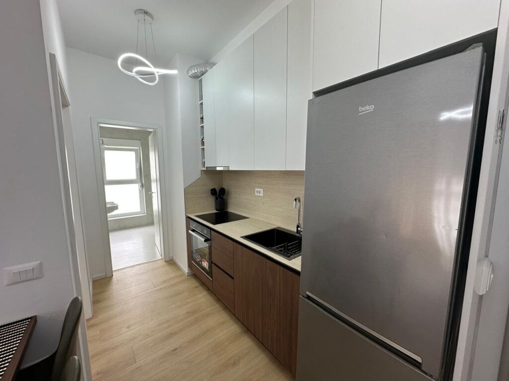 🏢In the Ali Demi area, Rezidenca Kadiu offers for rent a 1+1 apartment, newly furnished. 45,000Leke