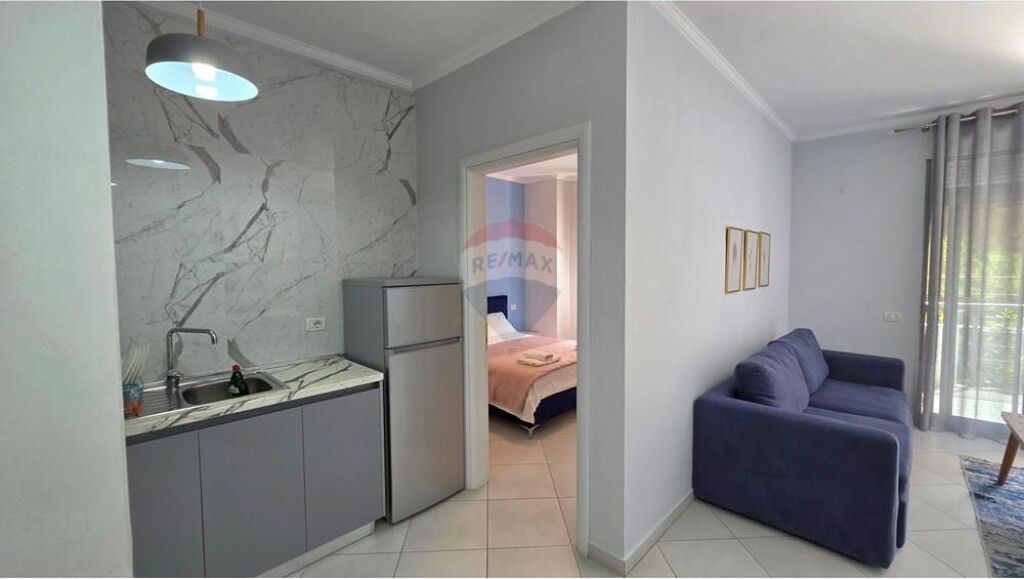Super Opportunity Apartment 1+1 for sale in Uji i Ftohtë, near Tiku &amp; Mato, Vlorë