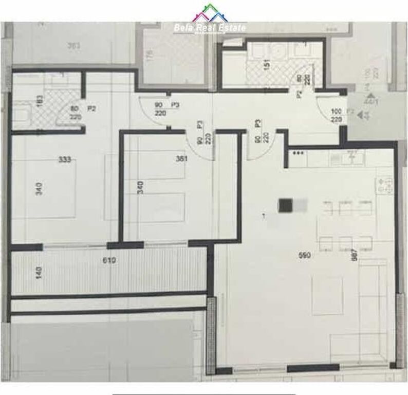 Apartament Ne Shitje 2+1 Tek Zogu i Zi ( ID B120857) Tirane
