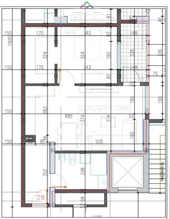 Apartment For Sale 1+1 in Paskuqan ( ID B110577) Tirana