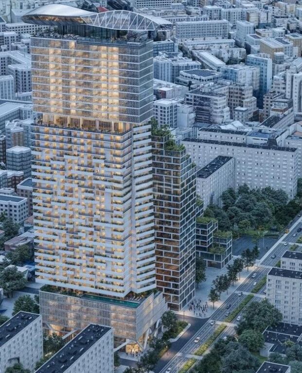 🏢 Shitet Apartament 1+1 në The Forty Four Tower
