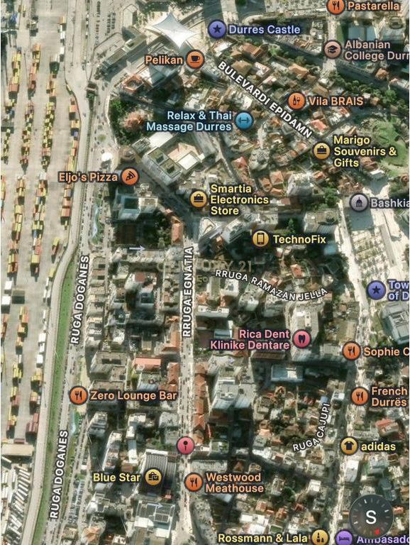SPACE FOR RENT OPEN SPACE ON EGNATIA STREET NEAR BLUE STAR, DURRES !