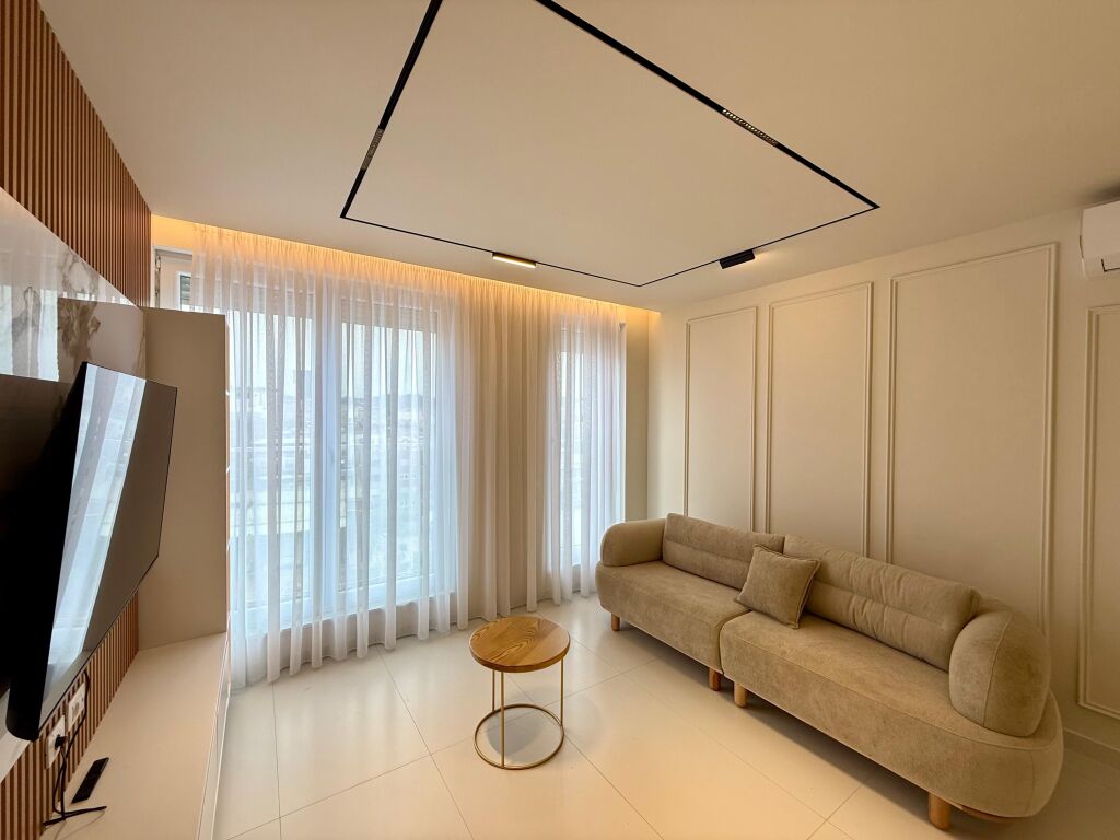 📣 SUPER RENT Apartment 2+1 📍 Near Beder University 🛣️ "Jordan Misja" Street ✨   🏢 New Building  🪜 8th Floor (With Elevator)  🛋️ Furnished With Modern Conditions  ✅ Never Lived In Before   💶 Price 75,000 Leke Per Month  🅿️ Parking Possibility With Extra Payment