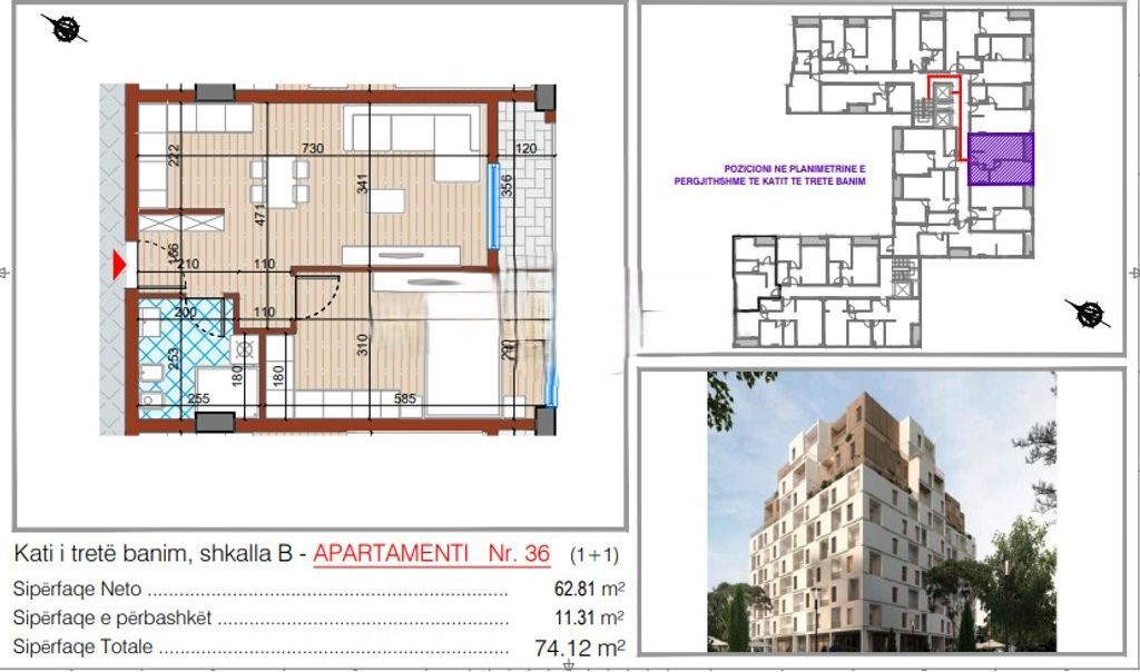 VIZION PLUS, SELLING APARTMENT 1+1