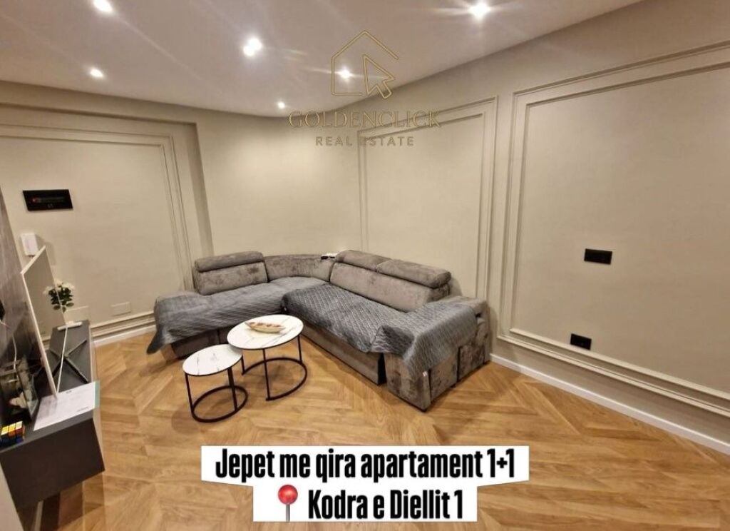 Jepet me qira 1+1 tek kodra e diellit