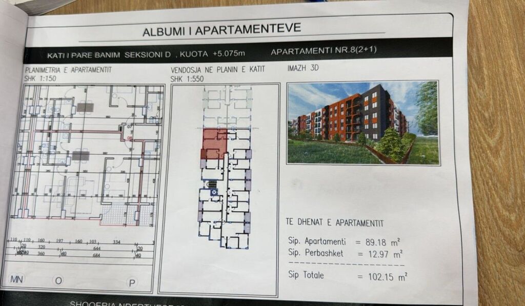 FOR SALE APARTMENT 2+1 – LAKE SIDE, PASKUQAN