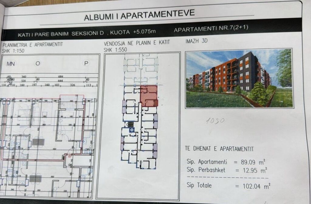 FOR SALE APARTMENT 2+1 – LAKE SIDE, PASKUQAN