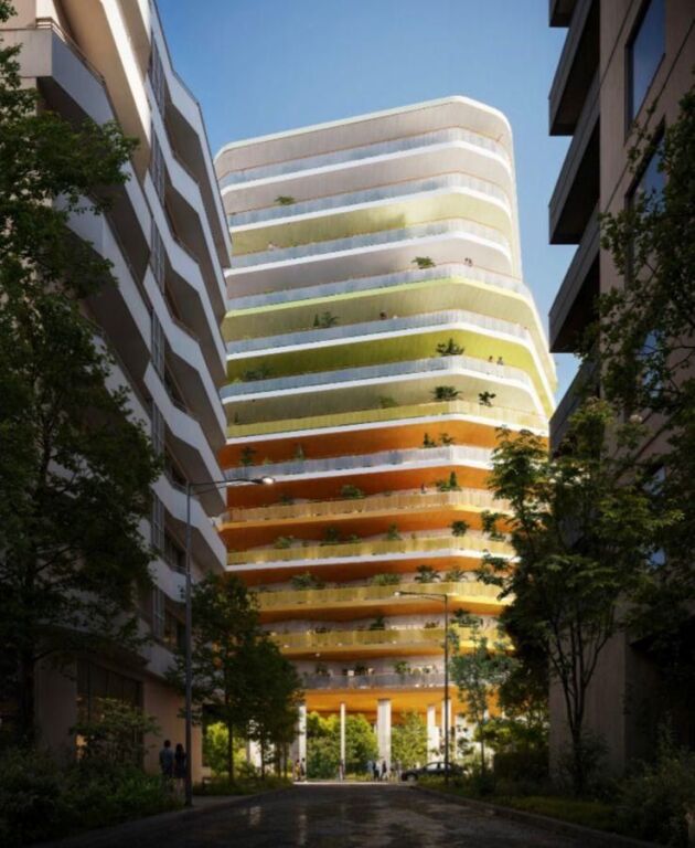 Apartament për shitje Vlorë Shqipëri 500 metra larg detit, Ndërtesë e re