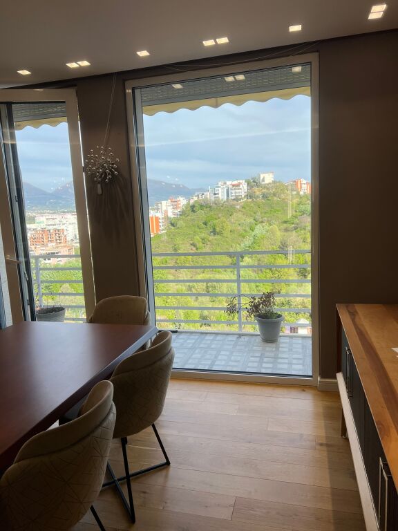 Luxurious duplex for rent with parking space included at Residence Kodra e Diellit!
