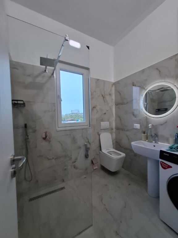 For Rent Apartment +1P. Parking 100% new - First Time for rent 📍 Ali demi- School Struggle for Freedom | 4th Floor (no elevator) 45,000 lek / Month