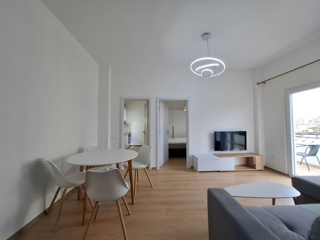 For Rent Apartment +1P. Parking 100% new - First Time for rent 📍 Ali demi- School Struggle for Freedom | 4th Floor (no elevator) 45,000 lek / Month