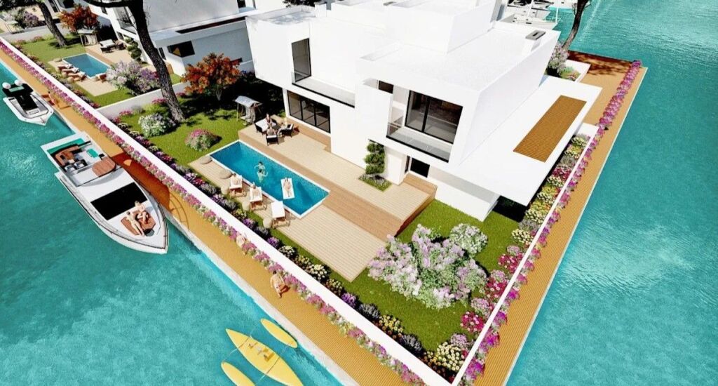 ▪️Villa Individuale su 2 piani in vendita a Turquoise Marina, Gjiri I Lalzit.