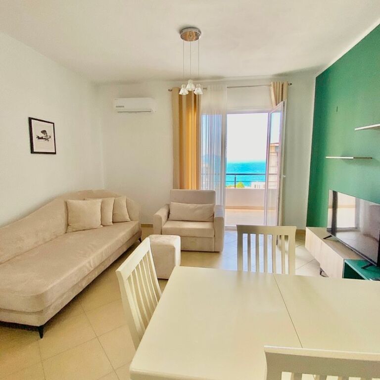 Apartament në dispozicion 1+1 me pamje nga deti Vlorë