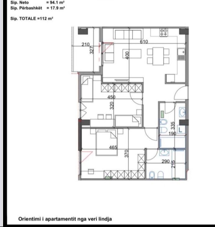 Appartamento 2+1 in vendita presso Aura Residence