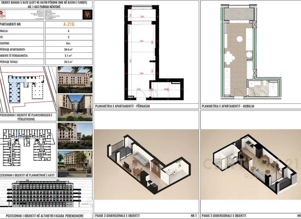 MIDDAL RESIDENCE, REZERVO TANI, PROJEKT I RI NË MALI I ROBIT !!