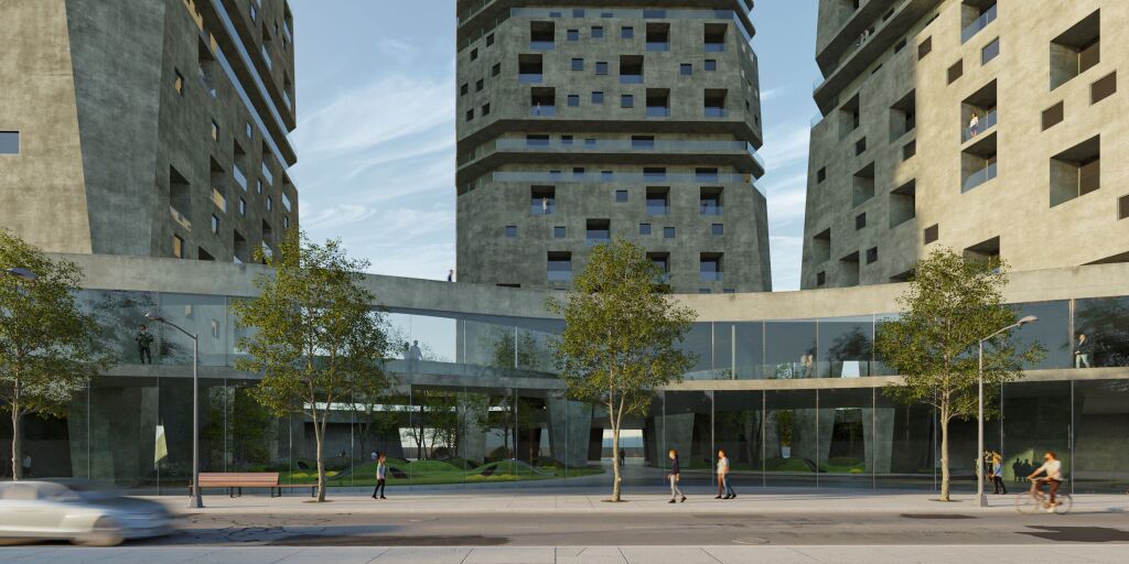 🏙️ Appartamento 2+1+2 in vendita presso Shqiponja Square Building 📍 Ex Piazza Shqiponja