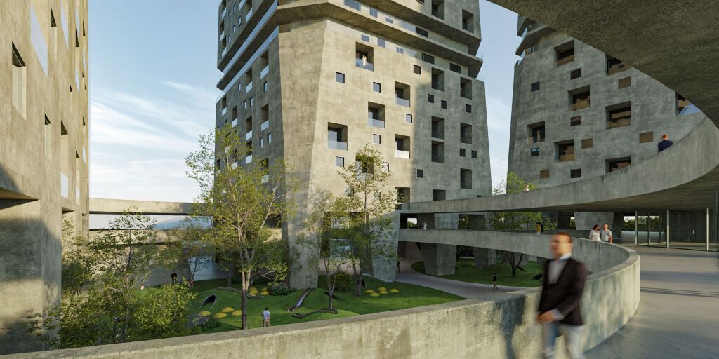 🏙️ Appartamento 2+1+2 in vendita presso Shqiponja Square Building 📍 Ex Piazza Shqiponja