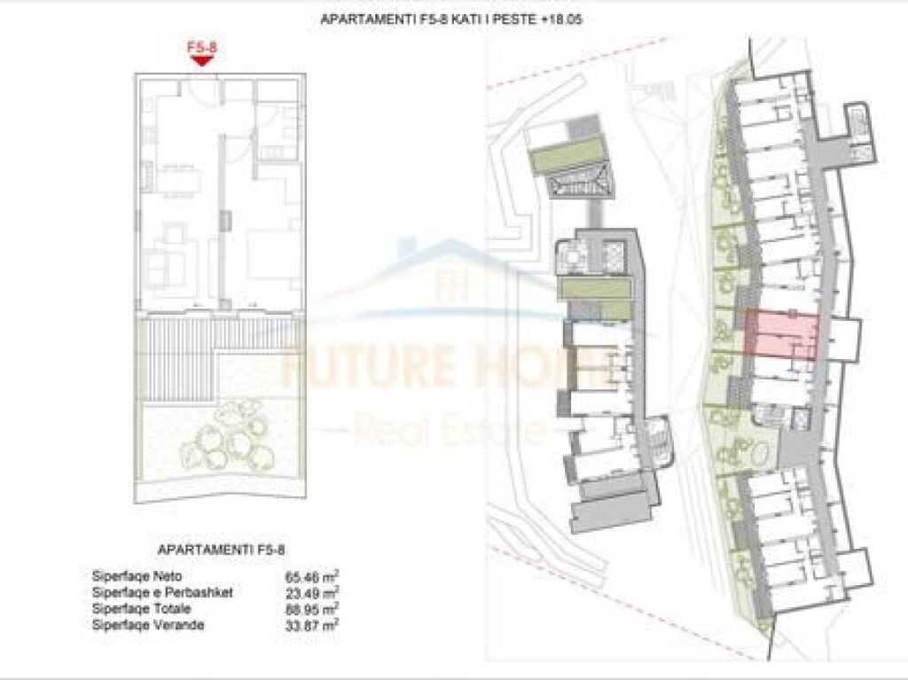 In vendita, Appartamento 1+1, Green Coast 2, Palasë, Vlorë